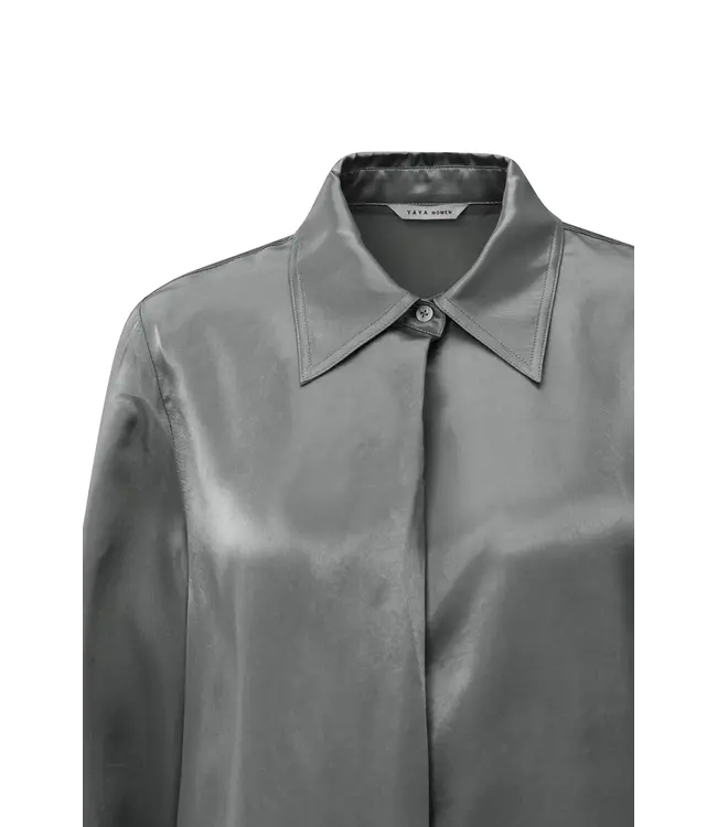 Yaya 01-701326-510 Satijnen blouse