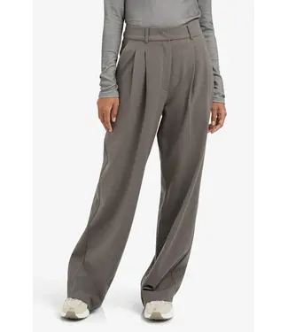 Yaya Geweven broek met plooien