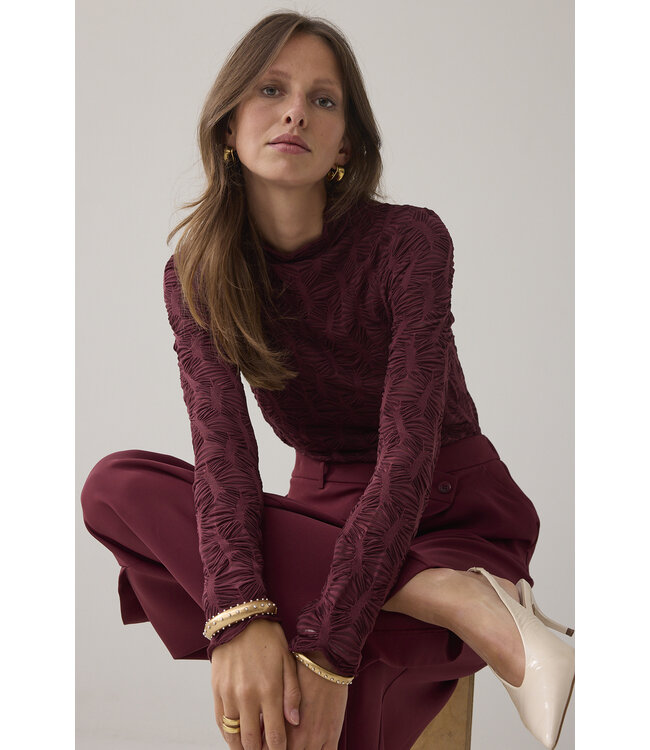 Summum Woman 3s5066-30648 Top Spiderweb mesh