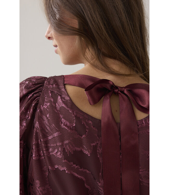 Summum Woman 2s3386-12340 Top Shiny jacquard