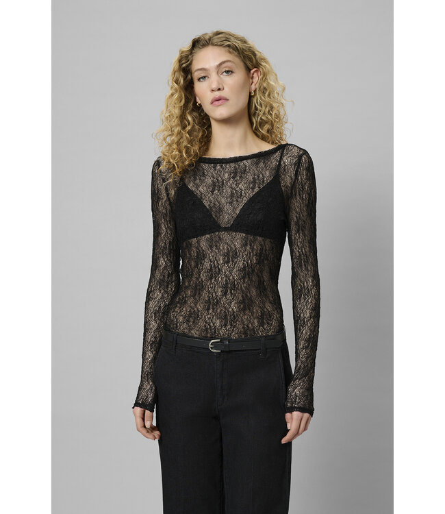 My Essential Wardrobe 10705325 Rita Boatneck Blouse