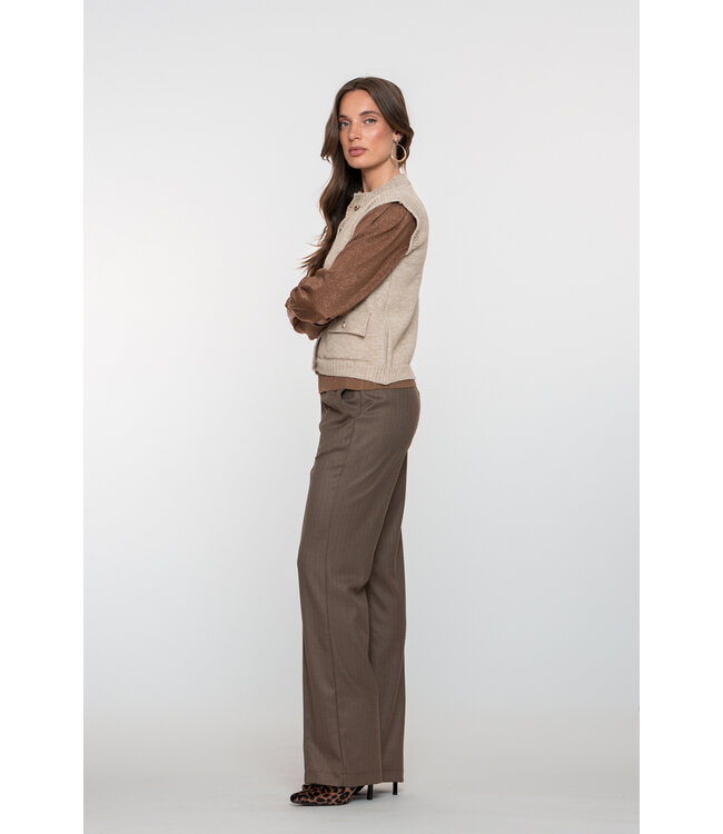 Geisha 51840-20 Pantalon met elastische tailleband