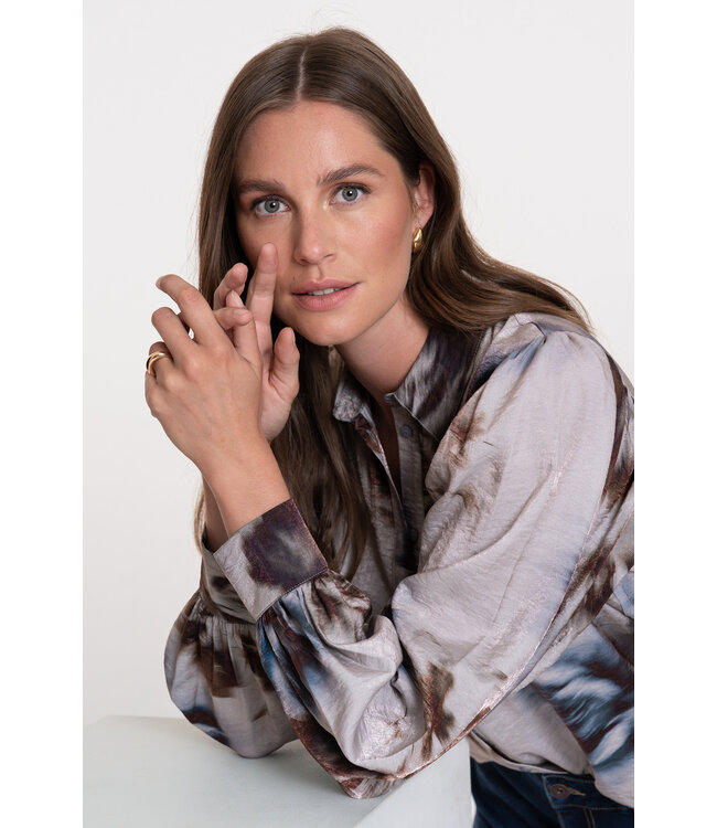 Geisha 53936-20 Blouse aquarel bloemenprint