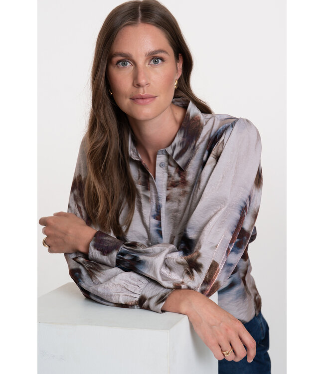 Geisha 53936-20 Blouse aquarel bloemenprint