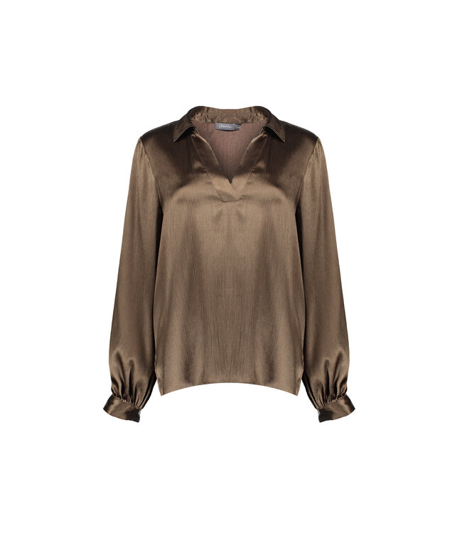 Geisha 53860-14 Blouse shiny satin
