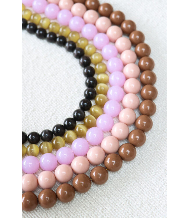 Label Kiki K.SK.238.1 bare blush necklace