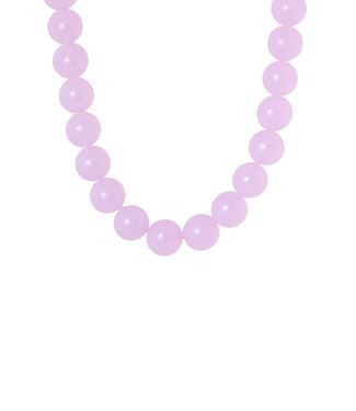 Label Kiki soft plum necklace