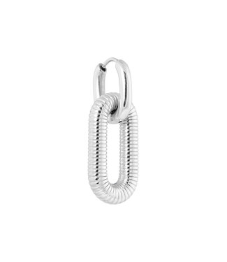 Label Kiki Oval stripe hoop