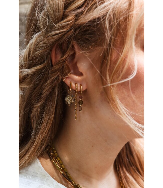 Label Kiki K.SH.333.1 Desert bloom hoop