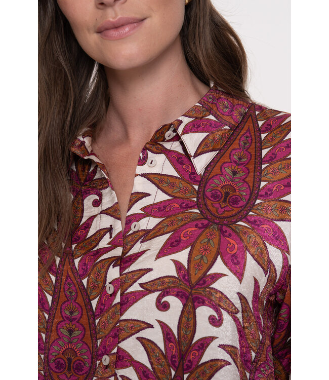 Geisha 53913-20  blouse kleurrijk botanisch