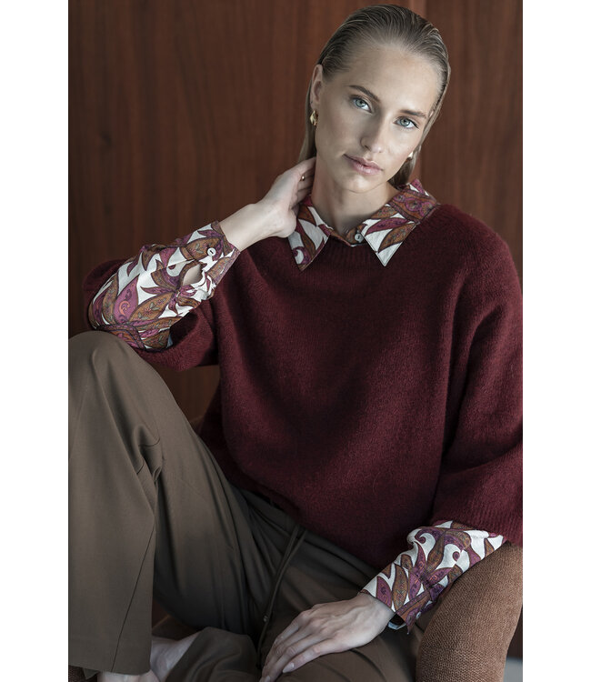 Geisha 53913-20  blouse kleurrijk botanisch