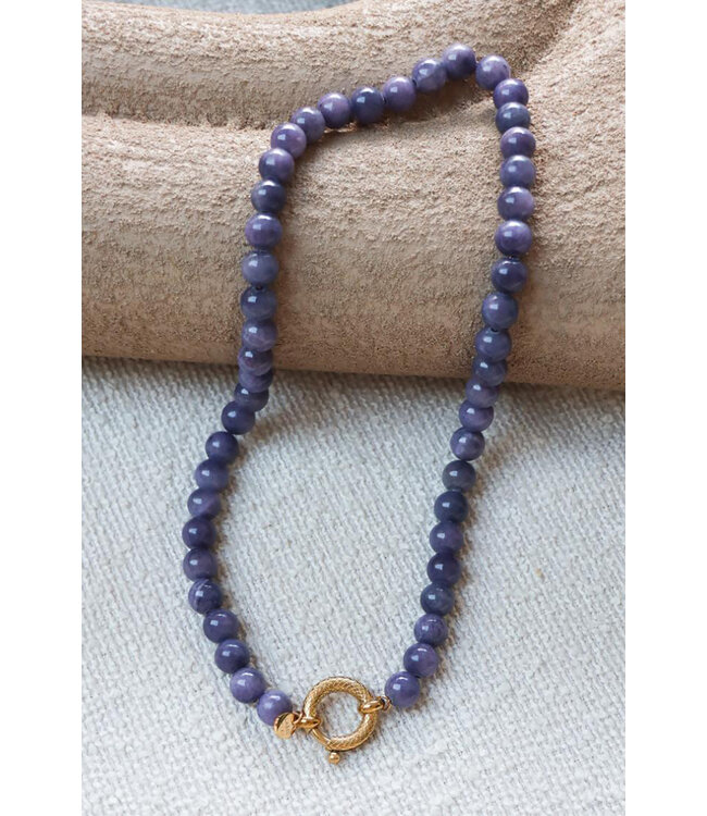 Label Kiki K.SK.201.1 Indigo snake necklace
