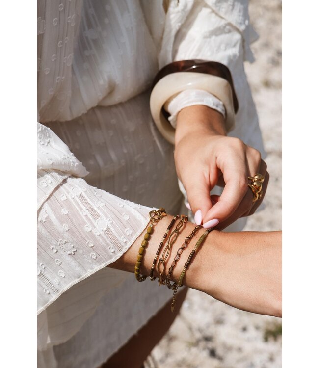 Label Kiki K.SA.329.1 Grey glow bracelet