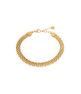 Label Kiki Flat chain bracelet