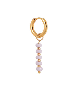 Label Kiki Lilac row hoop