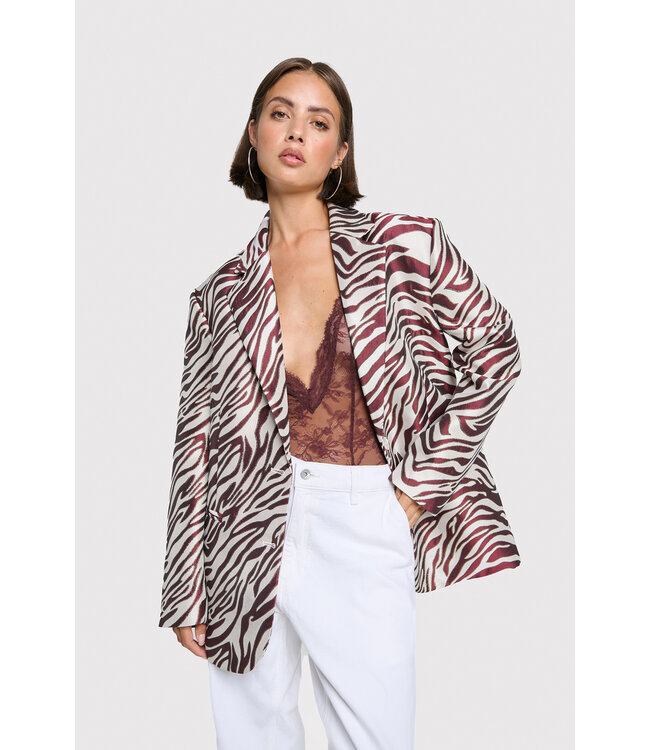 Alix the Label 2511423444 Jacquard blazer