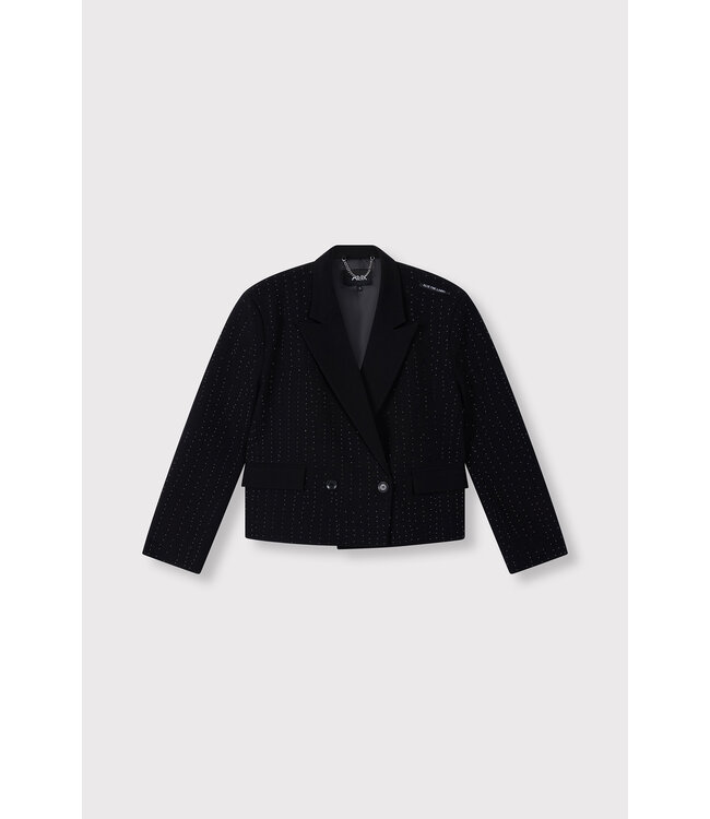 Alix the Label 2511411442 cropped studs blazer