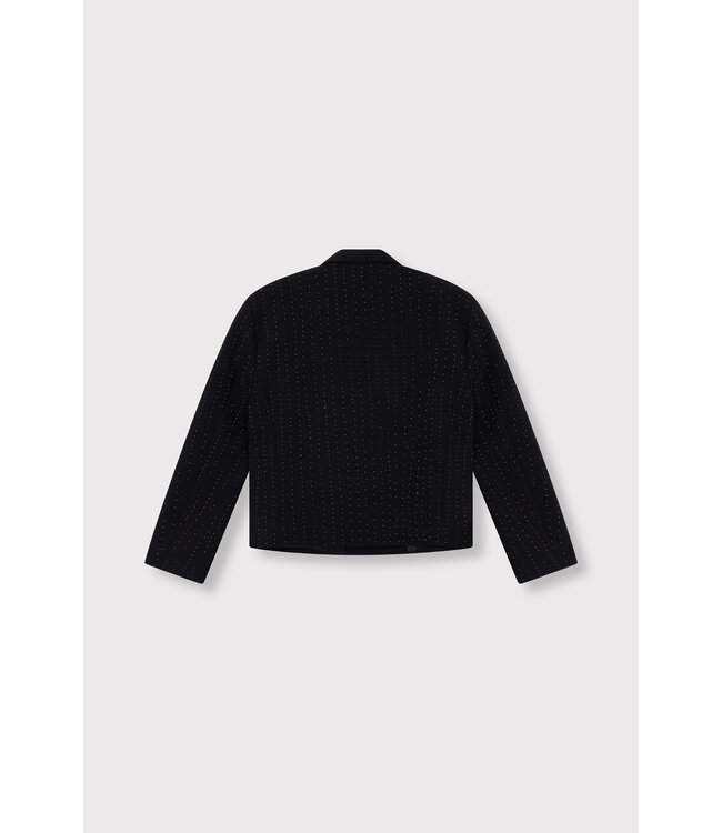 Alix the Label 2511411442 cropped studs blazer
