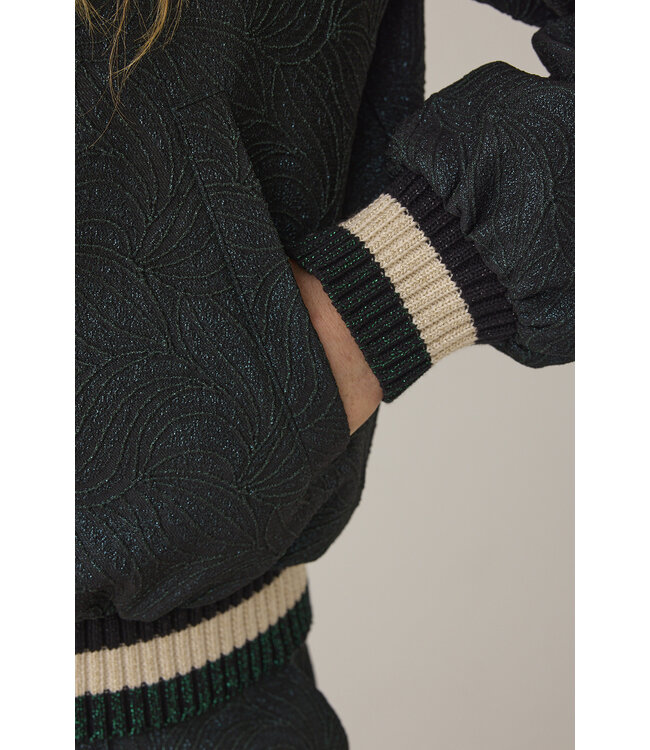 Summum Woman 1s1273-12333 Bomber jacket Glitter