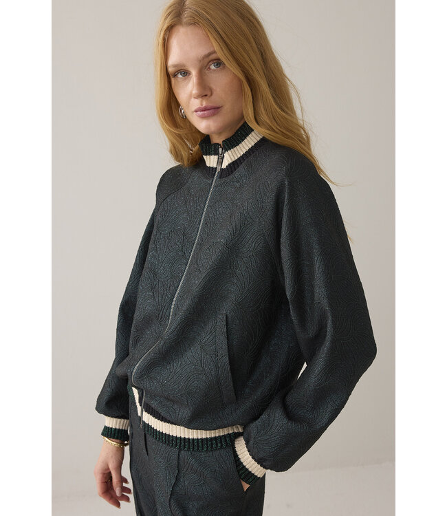 Summum Woman 1s1273-12333 Bomber jacket Glitter