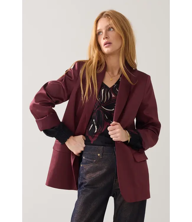 Summum Woman 1s1270-12332 Blazer Shine blend