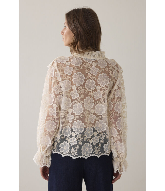 Summum Woman 2s3371-12323 Top Ruffle lace