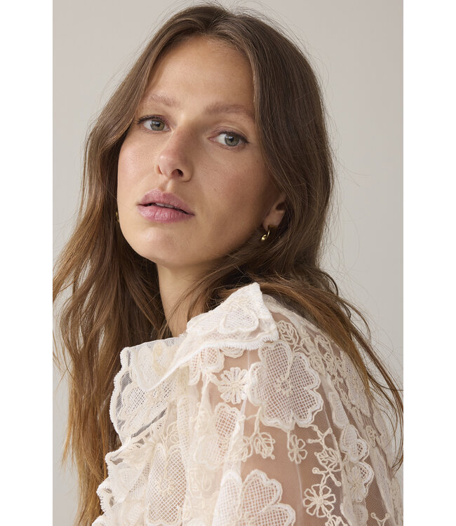 Summum Woman 2s3371-12323 Top Ruffle lace