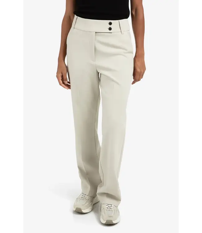 Yaya 01-301233-511 Broek met sierlijke tailleband