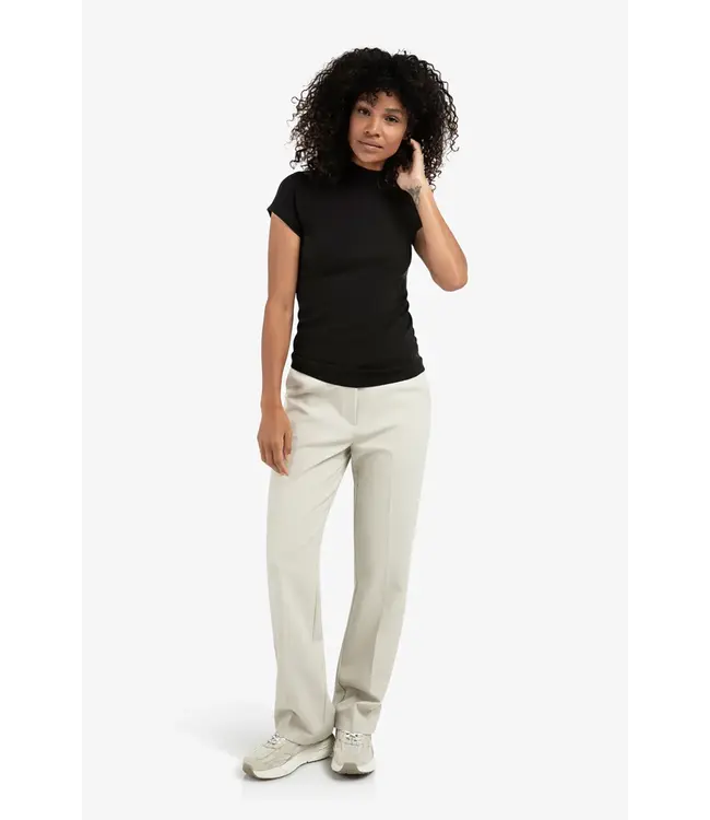 Yaya 01-301233-511 Broek met sierlijke tailleband