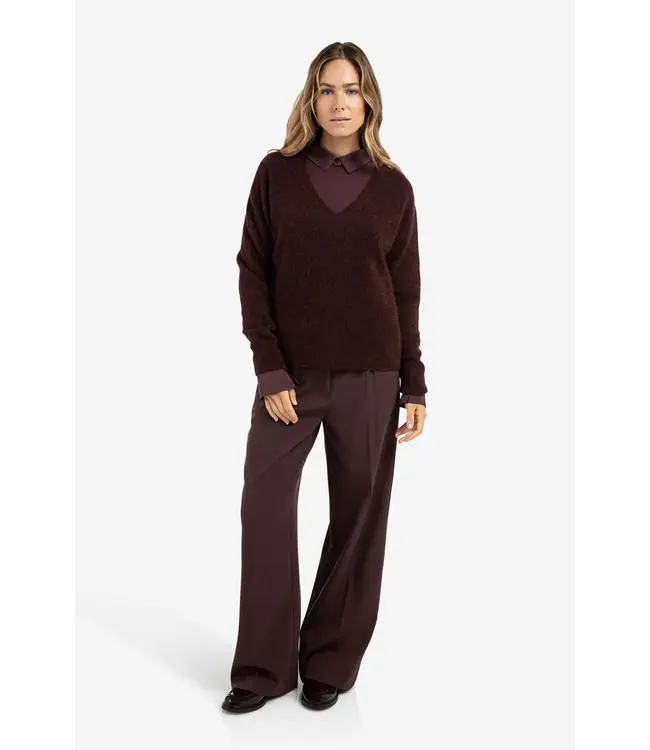 Yaya 01-000536-511 Zachte trui met V-hals