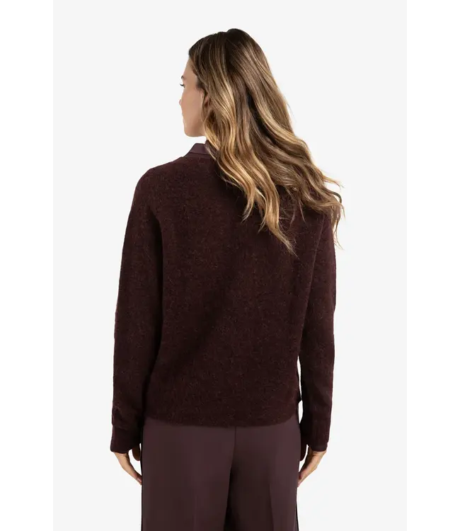 Yaya 01-000536-511 Zachte trui met V-hals