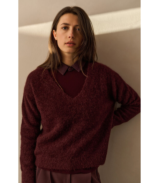 Yaya 01-709346-511 Mesh top met afneembare kraag