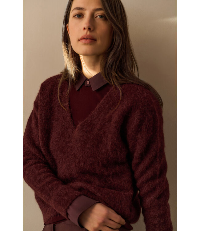 Yaya 01-709346-511 Mesh top met afneembare kraag