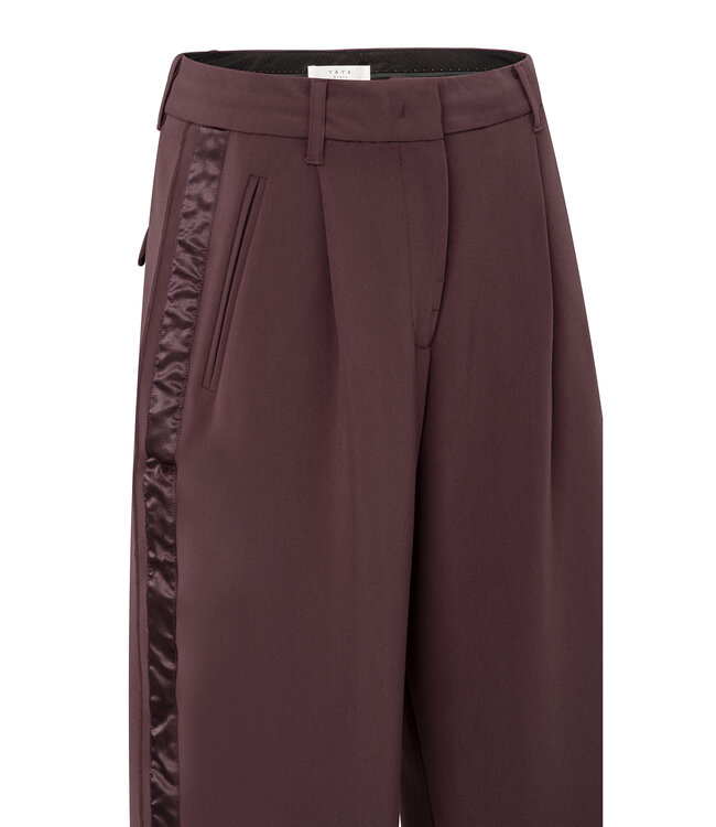 Yaya 01-301230-511 Broek met satijnen zijband
