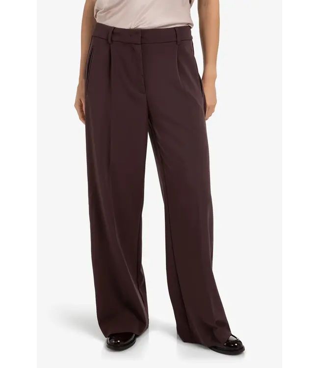 Yaya 01-301230-511 Broek met satijnen zijband