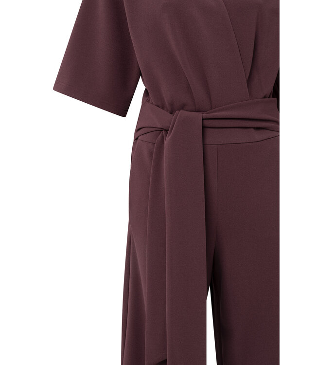 Yaya 01-349023-511 Jumpsuit met korte mouwen