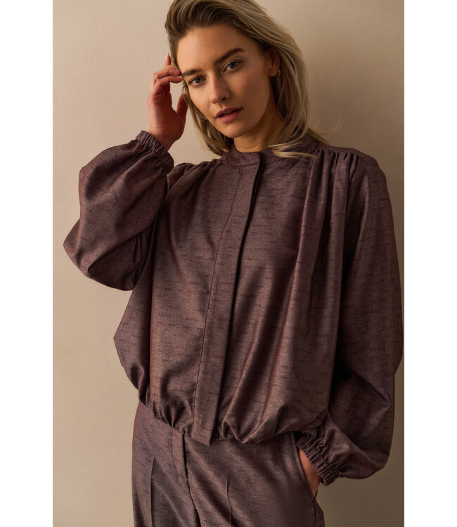 Yaya 01-201194-511 Blousejack in ballonvorm