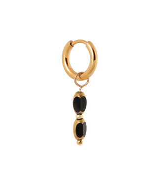 Label Kiki Noir glow hoop