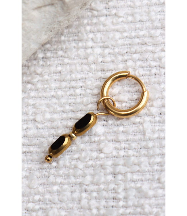 Label Kiki K.SH.351.1 Noir glow hoop