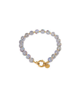 Label Kiki Grey flame bracelet