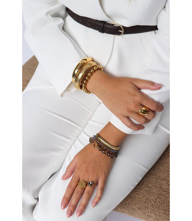 Label Kiki K.SA.343.1 Grey flame bracelet