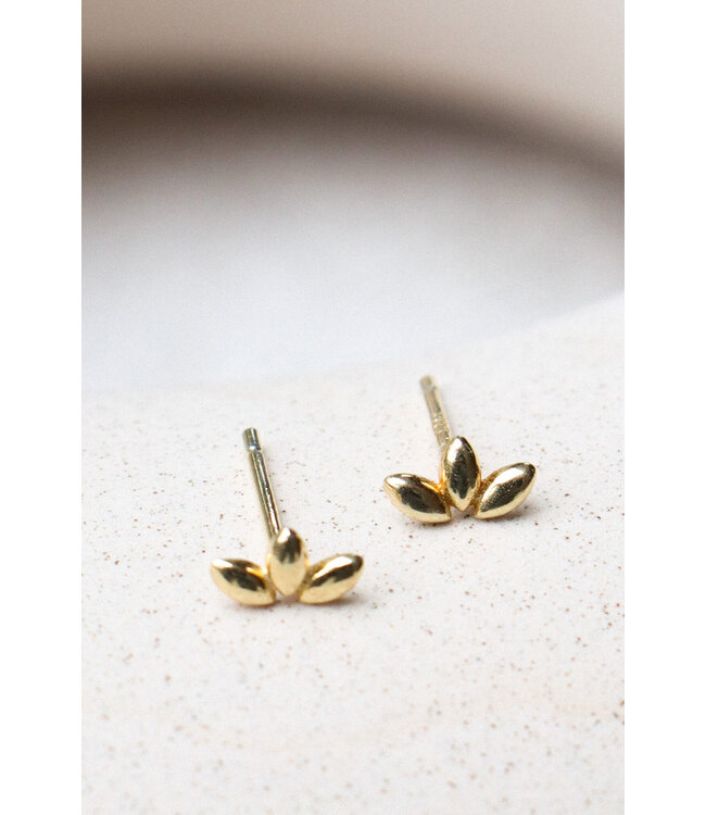 Label Kiki K.Z.123.1 Half leaf studs