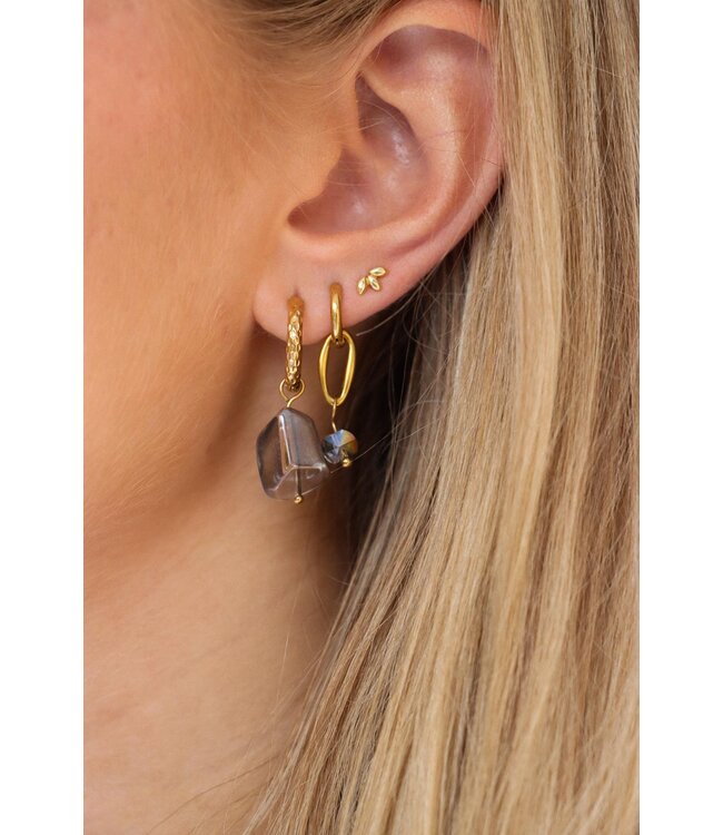 Label Kiki K.Z.123.1 Half leaf studs