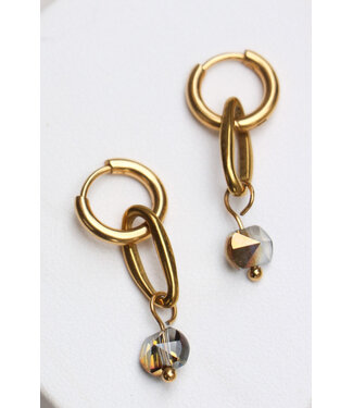 Label Kiki Bright diamond hoop