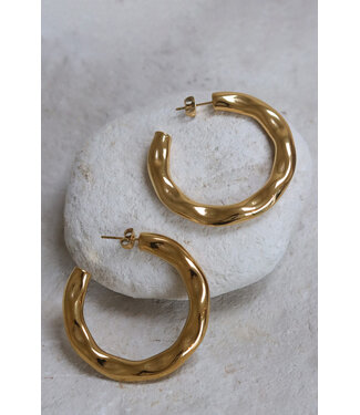 Label Kiki Rough hoop