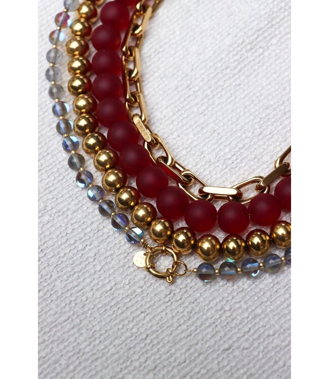 Label Kiki K.EX.50.1 Rouge necklace