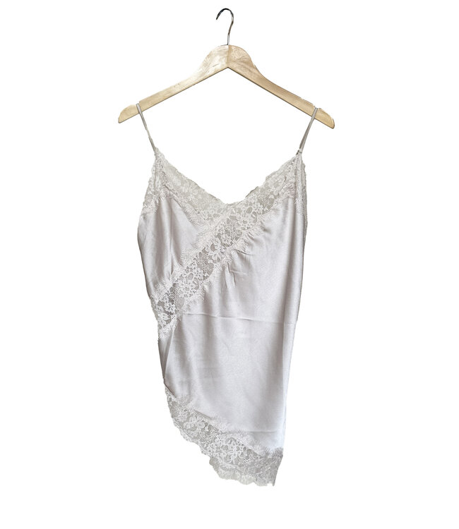 VROUW Limited 7805 Lace top beige