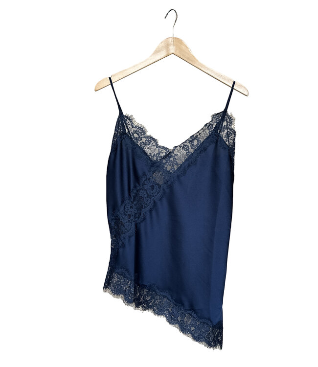 VROUW Limited Lace top navy