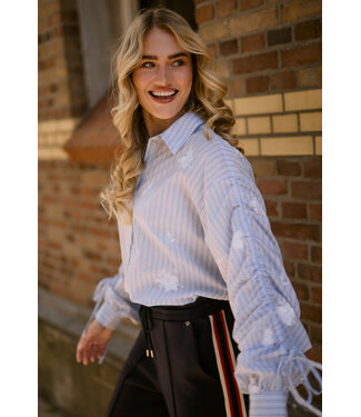 Nukus Rosa Blouse Stripe