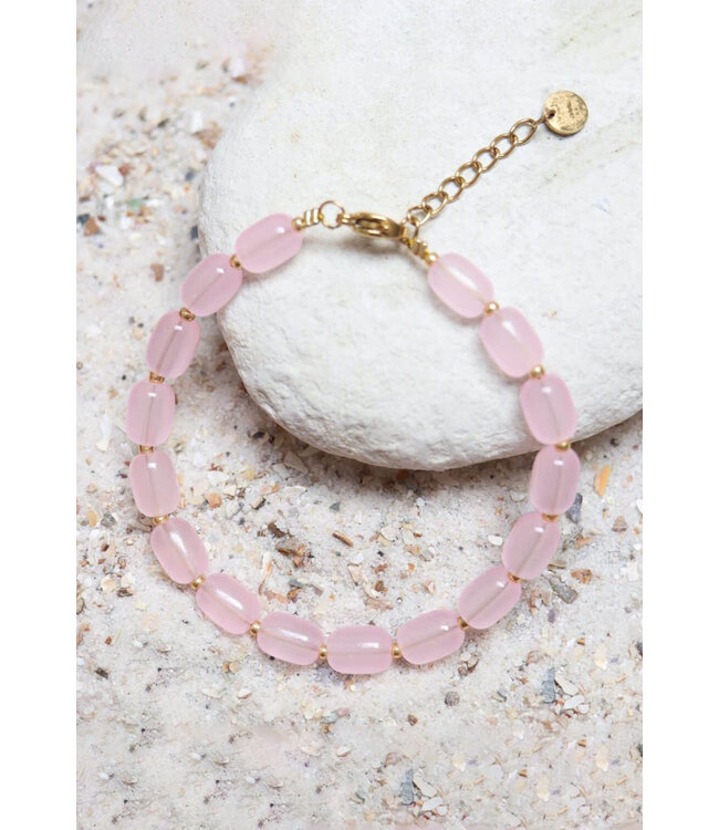 Label Kiki K.SA.302.1 Pink beads bracelet